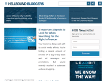 Tablet Screenshot of hellboundbloggers.com